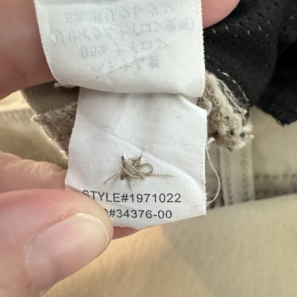 Prana Halle Nylon Stretch Standard Fit Hiking Pants Sz 18WR Brown Convertible - Picture 9 of 13